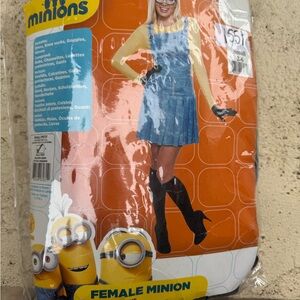 Female Minion Costume - Blue and Yellow